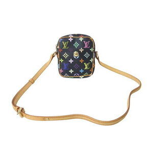 Louis Vuitton Multicolore Multicolor Rift Bag Black Takashi Murakami